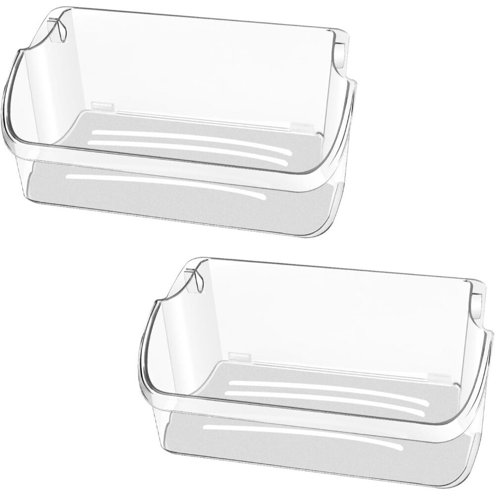 AMI 240324502 Refrigerator Door Bin Shelf for Crosley, Frigidaire, Kenmore 2 PK